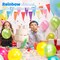 60 Pack Balloons Assorted Color 12 Inches Rainbow Latex Balloons, 10 Bright Color Balloon Arch Kit